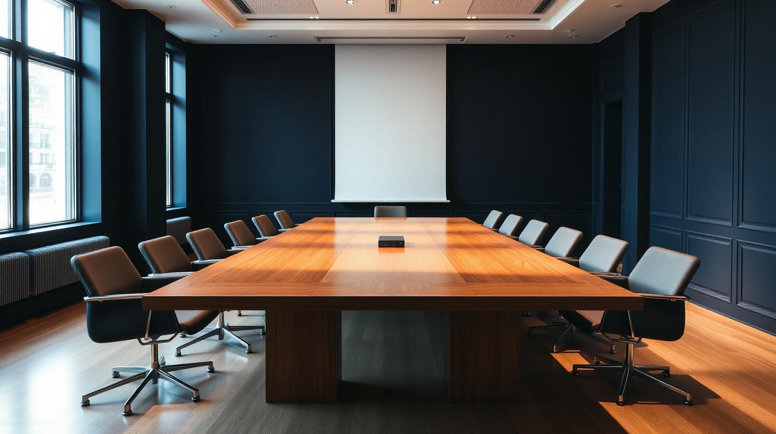 Corporate boardroom